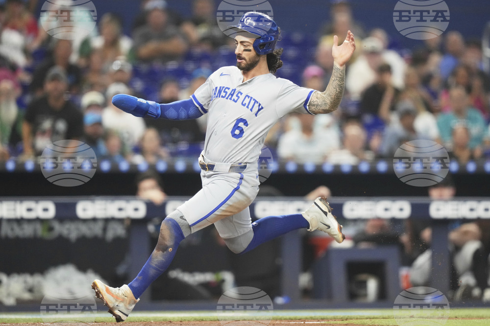 Royals Marlins Baseball