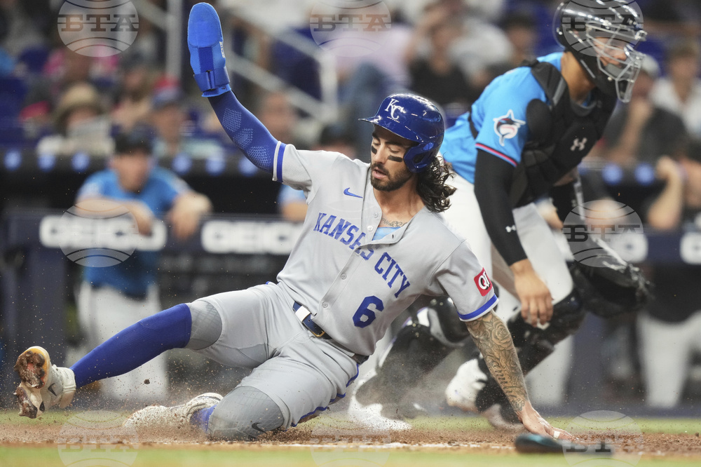 Royals Marlins Baseball