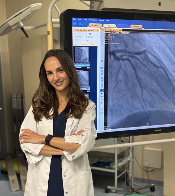 Млад кардиолог от УМБАЛ „Света Екатерина“ с престижна Европейска диплома по кардиология