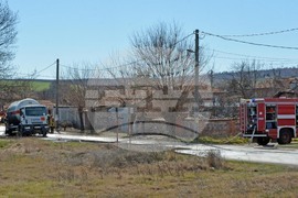 Димитровград - Село Горски извор - цистерна - пожар