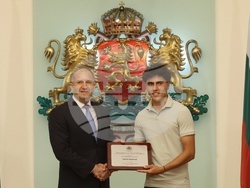 Румен Радев - Иван Иванов и Александър Василев - награждаване