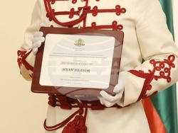 Румен Радев - Иван Иванов и Александър Василев - награждаване