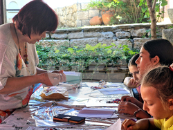 Разград - деца - занаяти - работилница