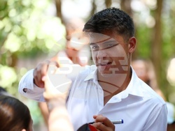 Александър Василев - деца - среща