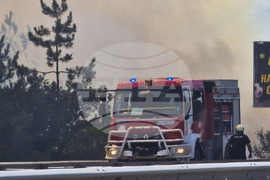 Пазарджик - автомагистрала "Тракия" - пожар - движение