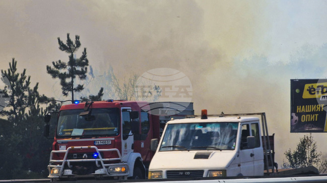 Traffic Restricted on Trakia Motorway Due to Fire