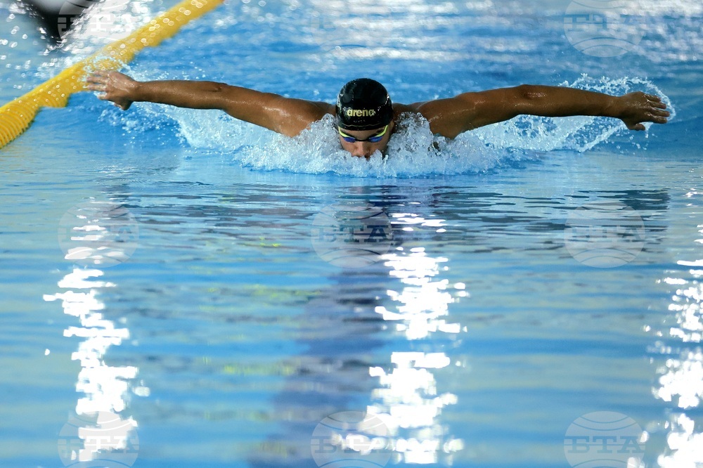 Националите Диана Петкова, Любомир Епитропов и Петър Мицин с нови титли от Държавното първенство по плуване в Бургас