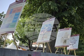 Видин - 145 години Българската статистика - информационни табла - данни