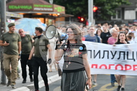Сърбия - Белград - протест 