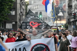 Сърбия - Белград - протест 