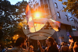 Сърбия - Белград - протест 