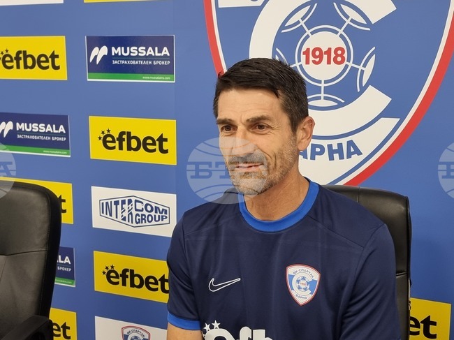 "След като мина мачът - съжаляваме, можеше и да победим", каза Диан Дончев