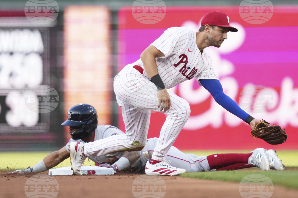 Red Sox Phillies Baseball