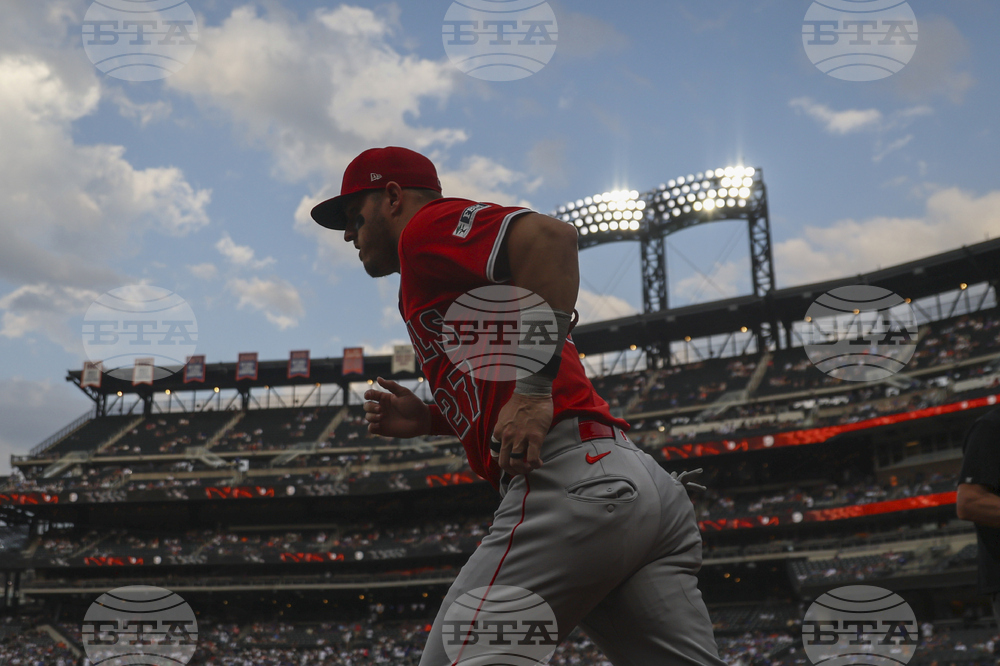Angels Mets Baseball