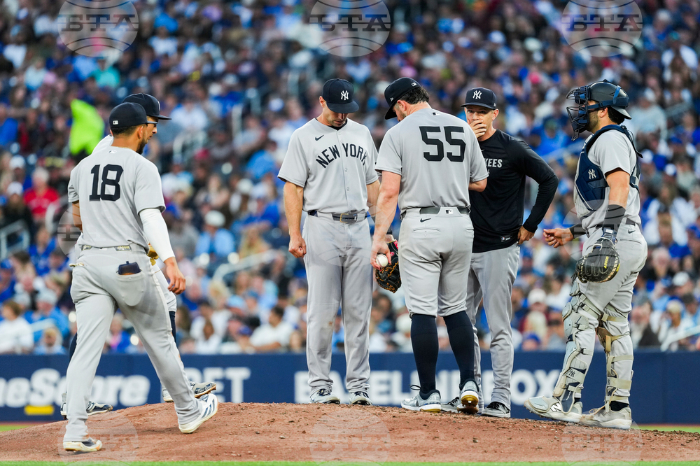 Yankees Blue Jays Baseball