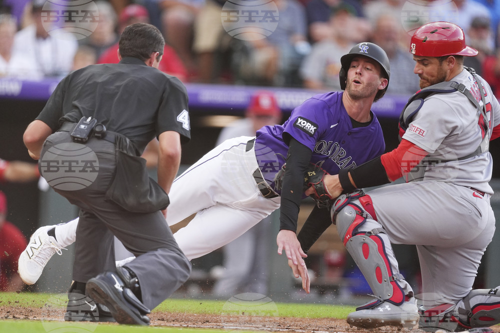Cardinals Rockies Baseball