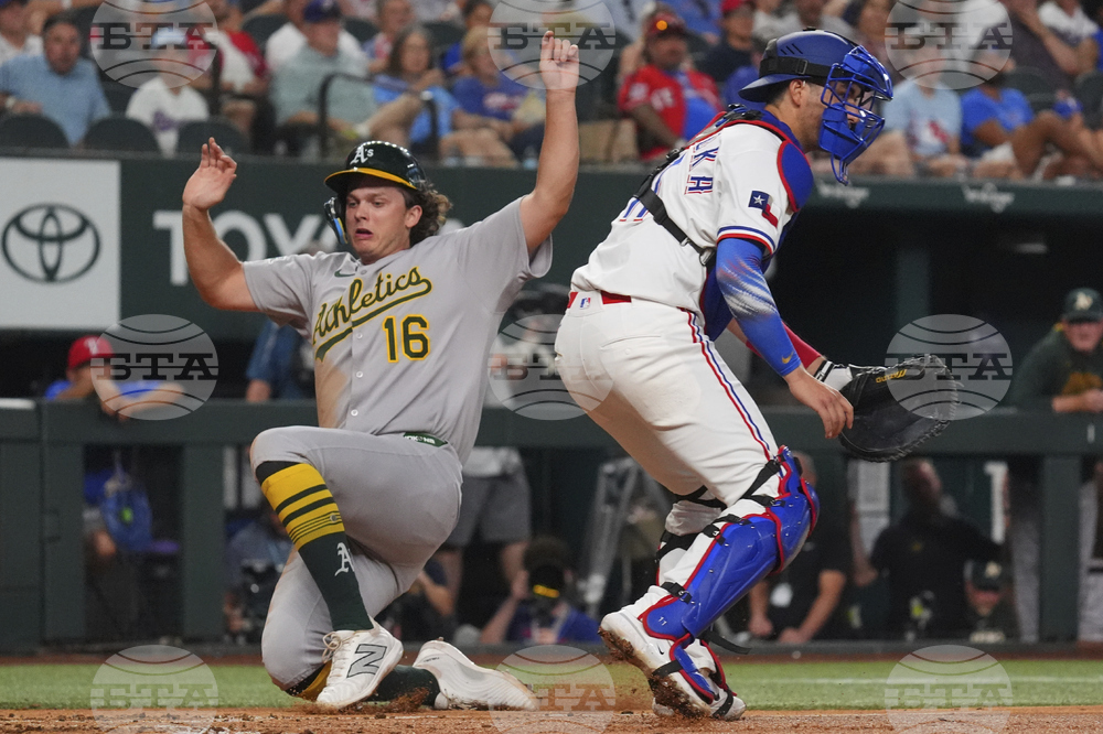 Athletics Rangers Baseball