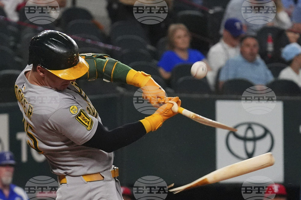 Athletics Rangers Baseball