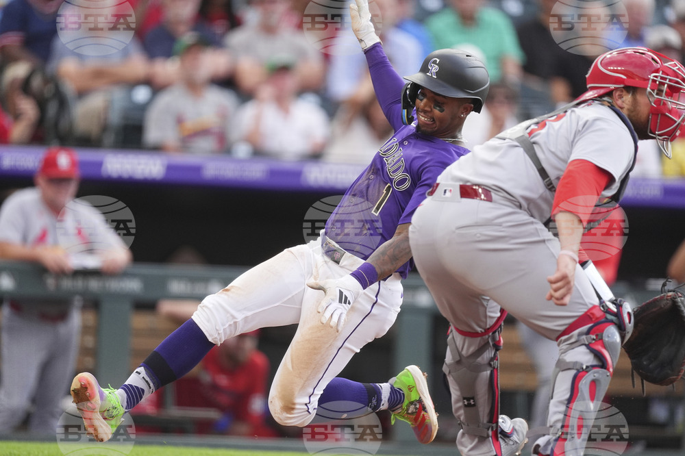 Cardinals Rockies Baseball