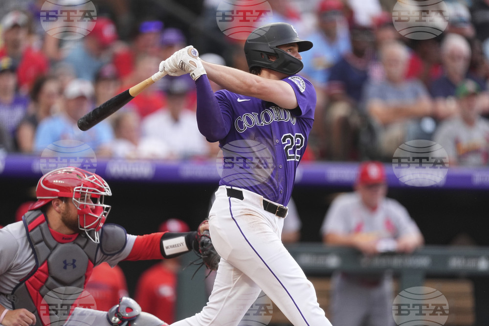 Cardinals Rockies Baseball