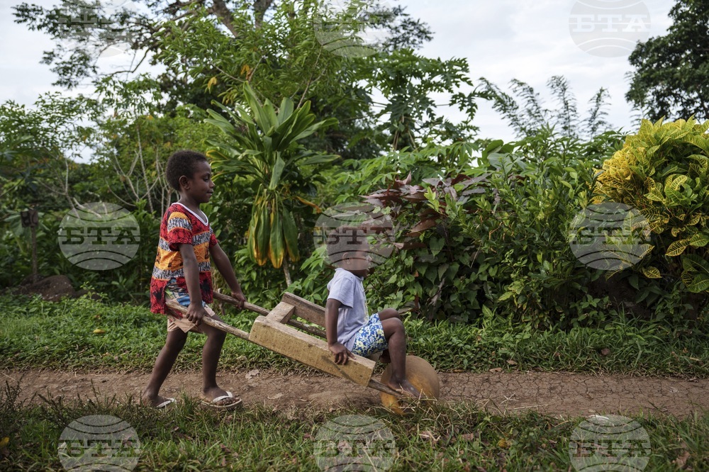 APTOPIX Climate Vanuatu World Court