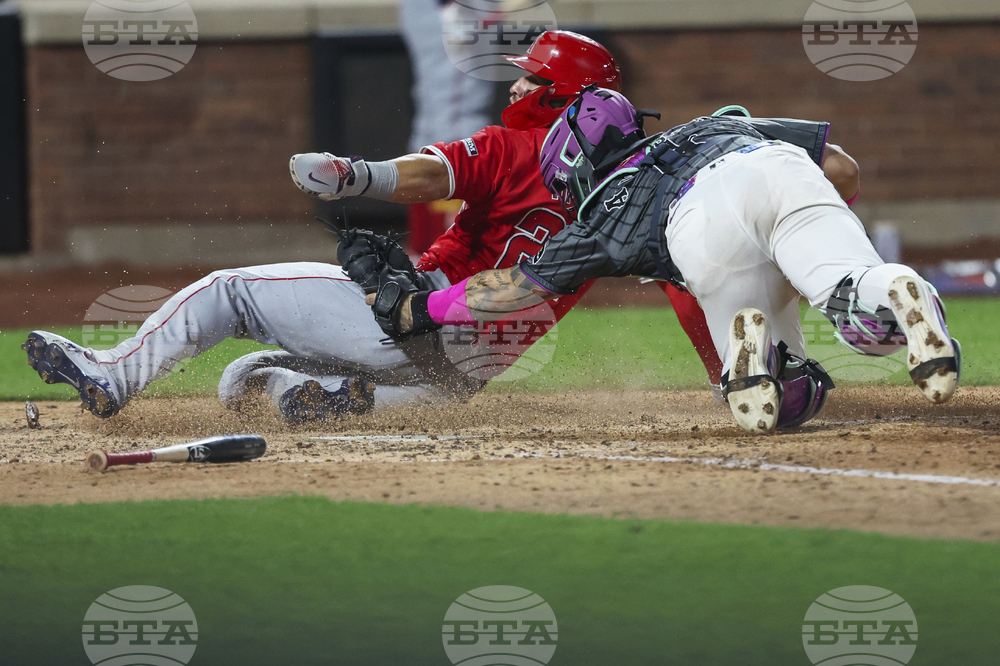 Angels Mets Baseball
