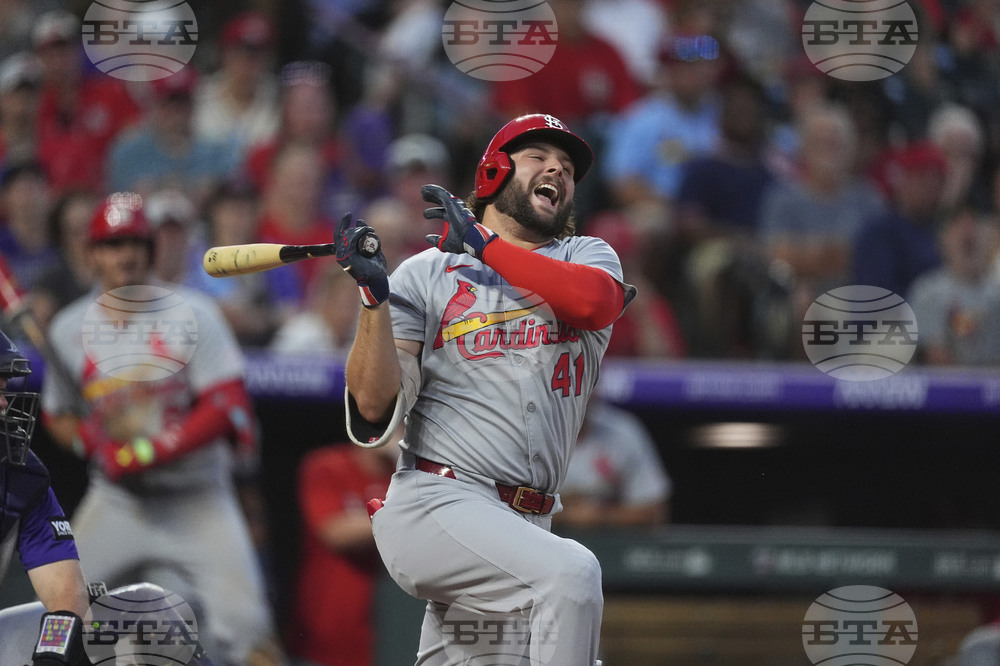 Cardinals Rockies Baseball