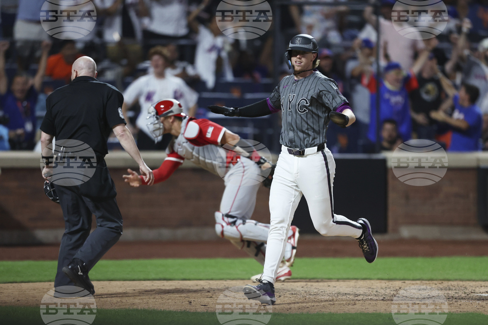 Angels Mets Baseball