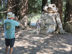Giant Troll Sculptures