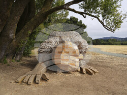 Giant Troll Sculptures