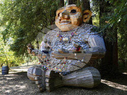 Giant Troll Sculptures