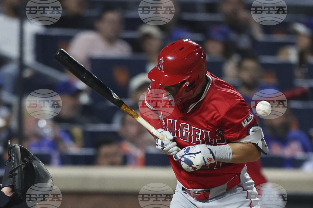 Angels Mets Baseball