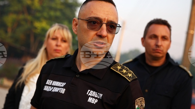 Chief Commissioner Dzhartov Gives Update on Wildfires Situation