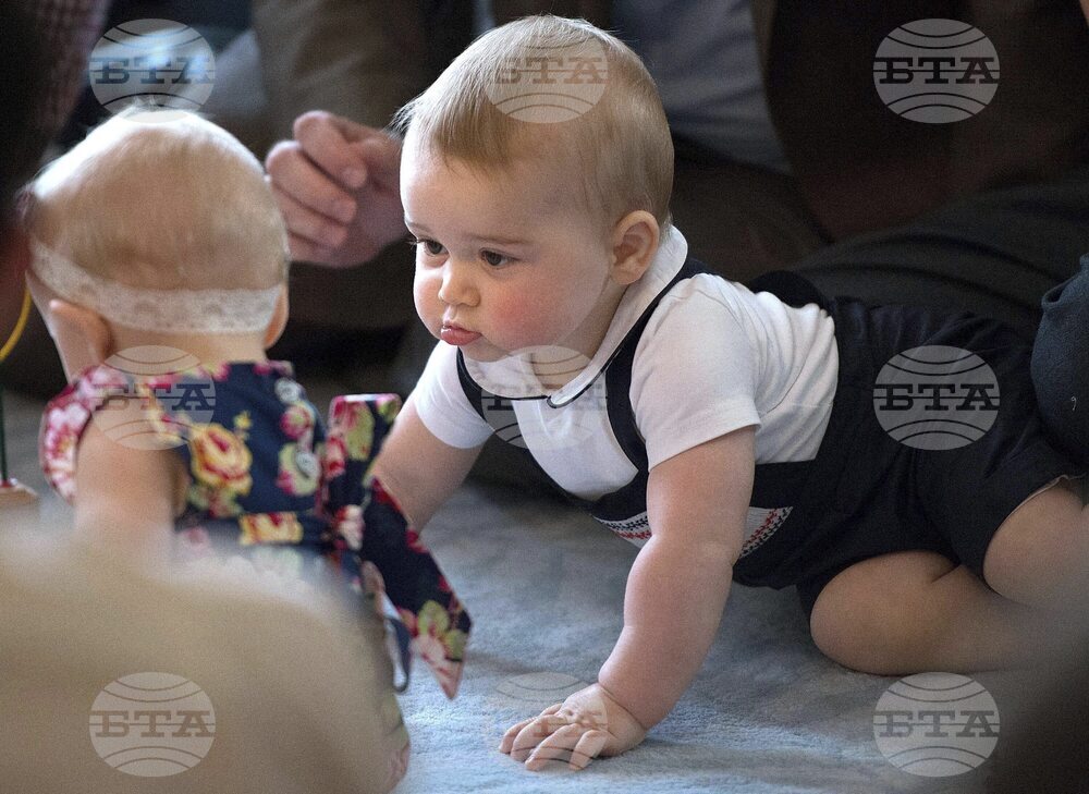 Britain Royals Prince George