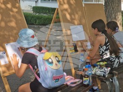 Разград - Панаир на киселото мляко - детски пленер