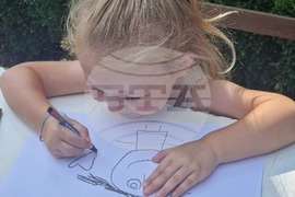 Разград - Панаир на киселото мляко - детски пленер