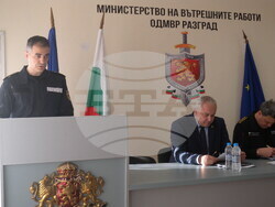 Вътрешният министър и главният секретар на МВР присъстваха на отчет-анализа на ОДМВР-Разград
