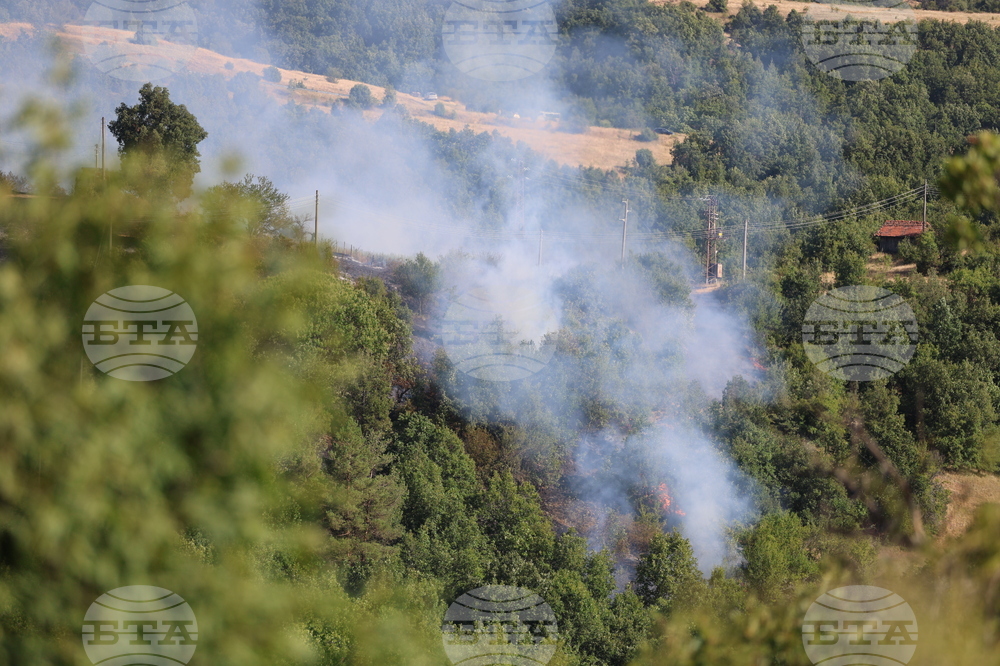 Два основни екипа продължават гасенето на пожара в Национален парк „Рила“