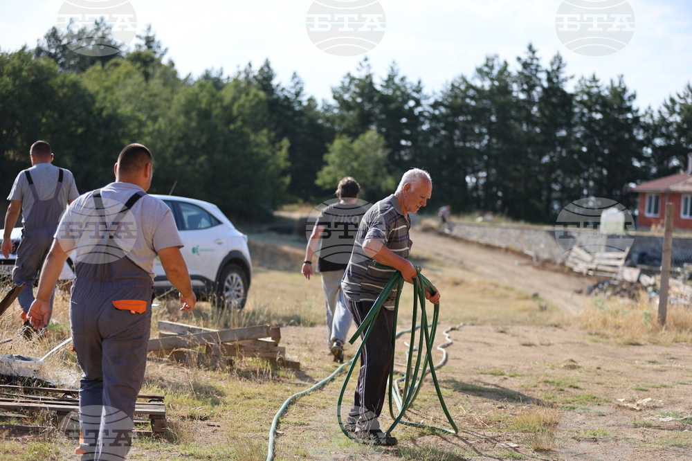 Благоевград - пожар - Марулево - Делвино