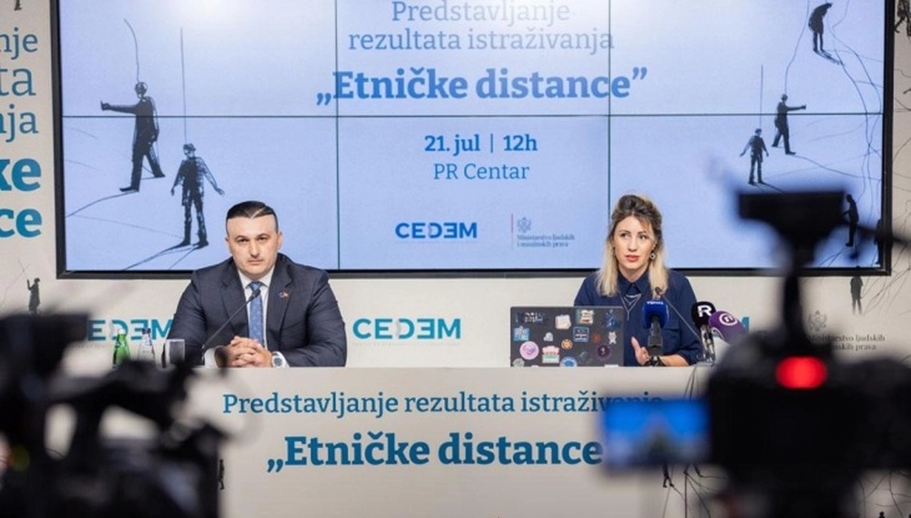 МИНА: Национализмът в Черна гора остава висок според проучване на етническата дистанция в страната