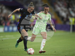 Euro 2025 England Italy Soccer