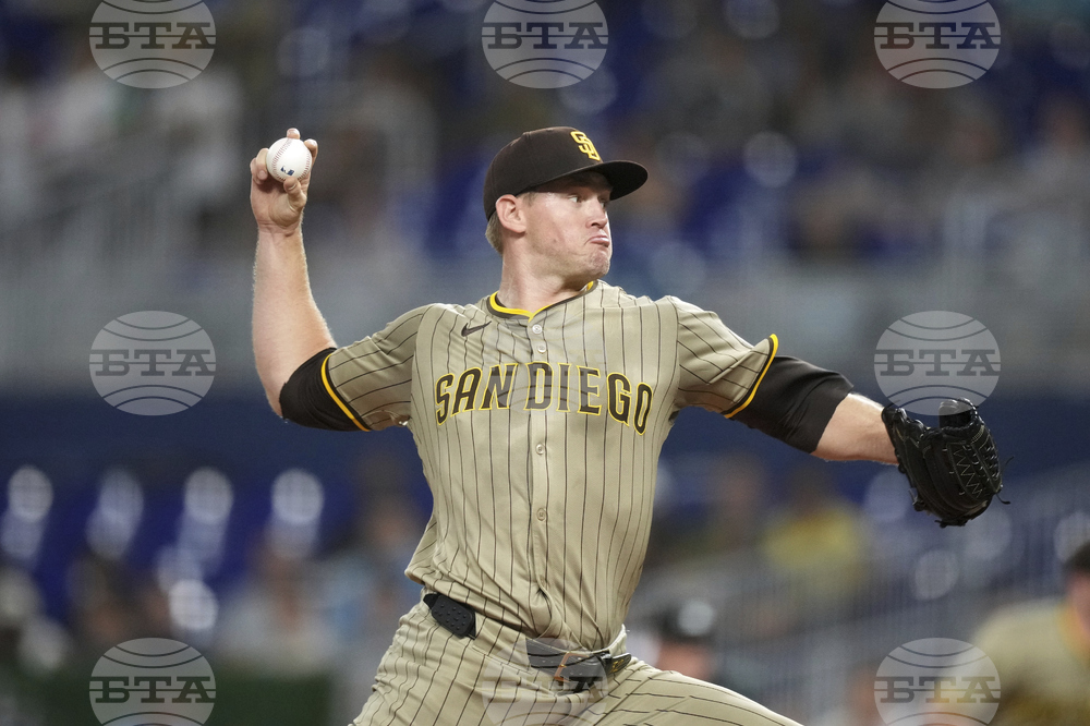 Padres Marlins Baseball