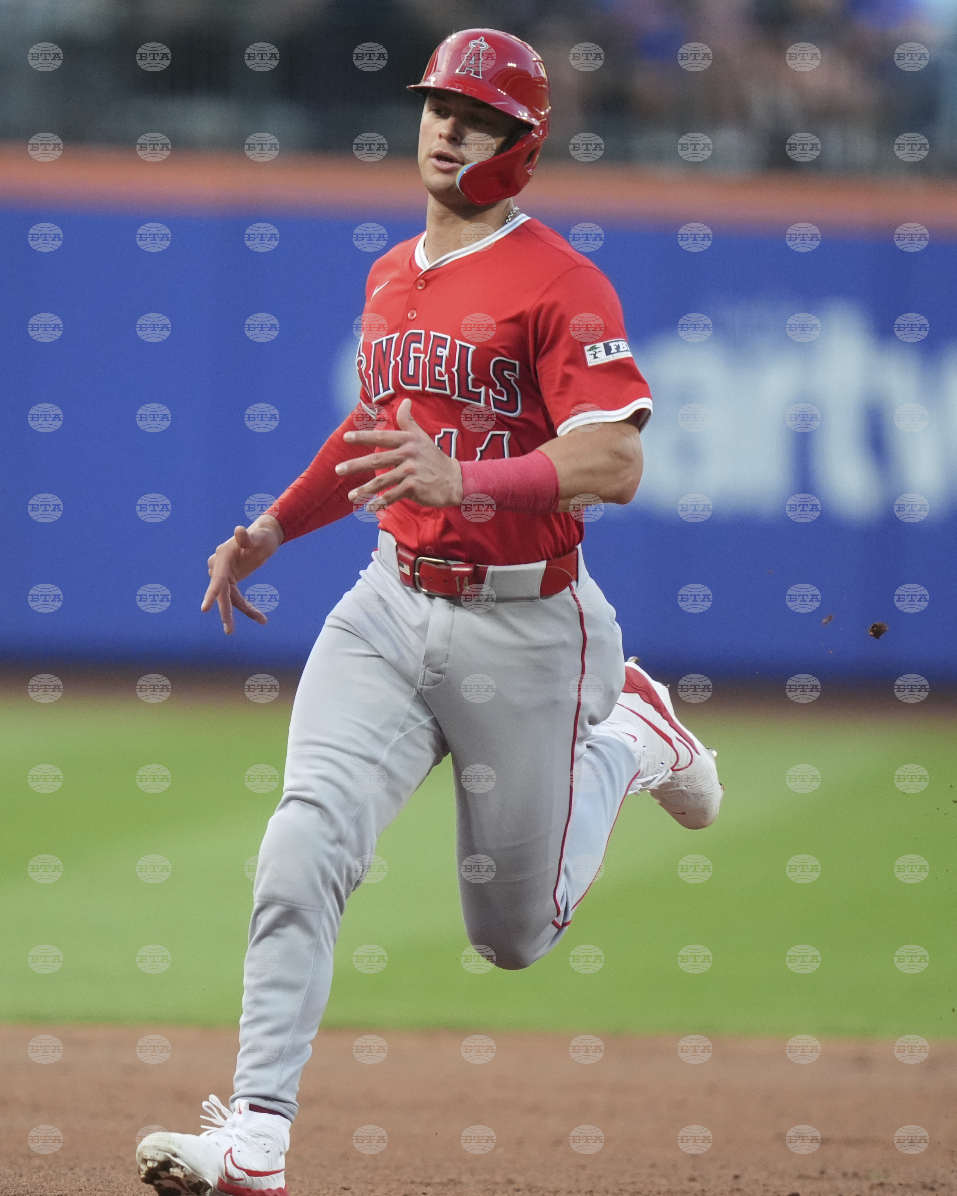 Angels Mets Baseball