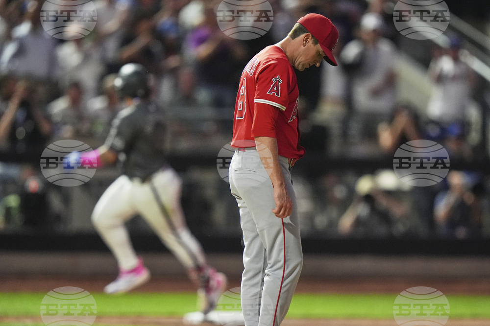 Angels Mets Baseball
