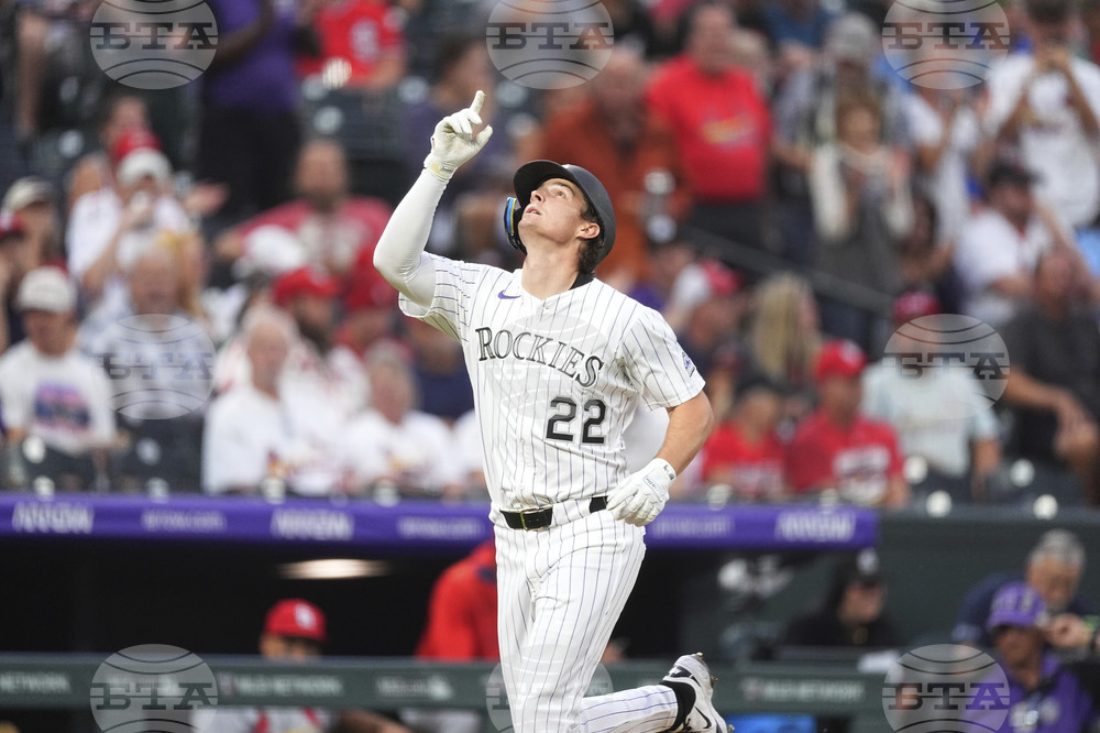 Cardinals Rockies Baseball