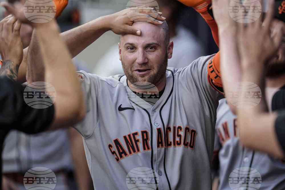 APTOPIX Giants Braves Baseball