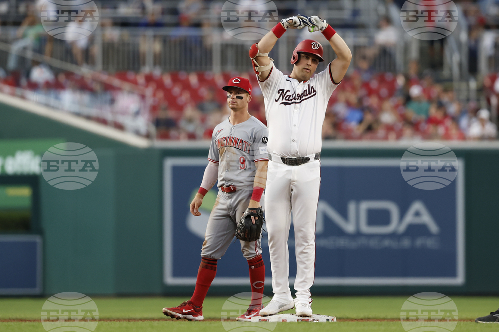 Reds Nationals Baseball
