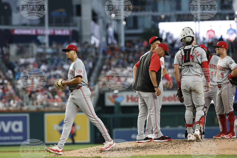 Reds Nationals Baseball
