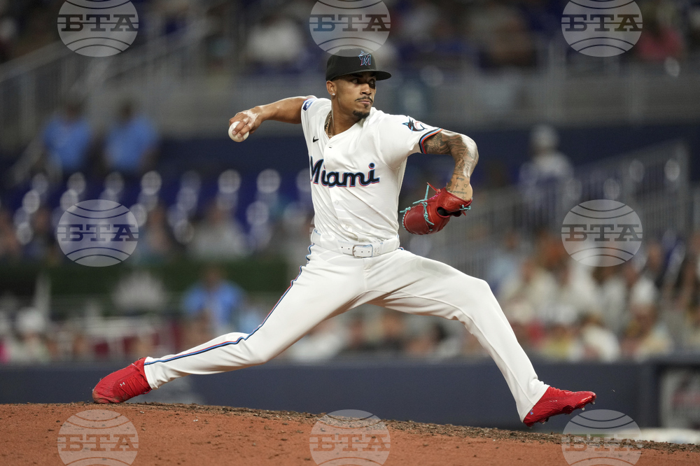 Padres Marlins Baseball