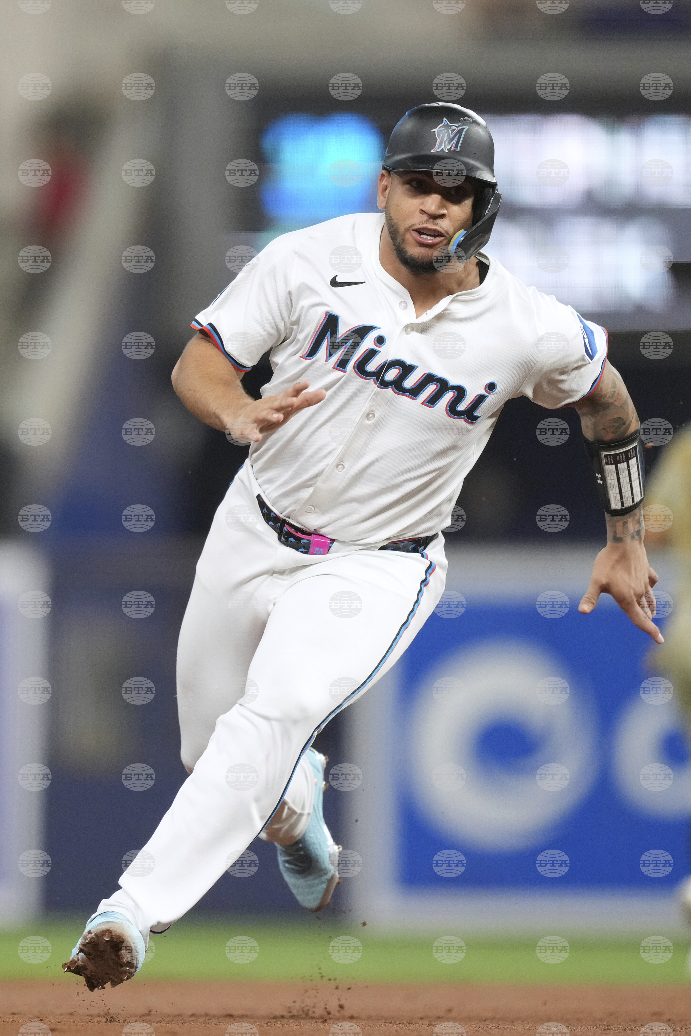 Padres Marlins Baseball